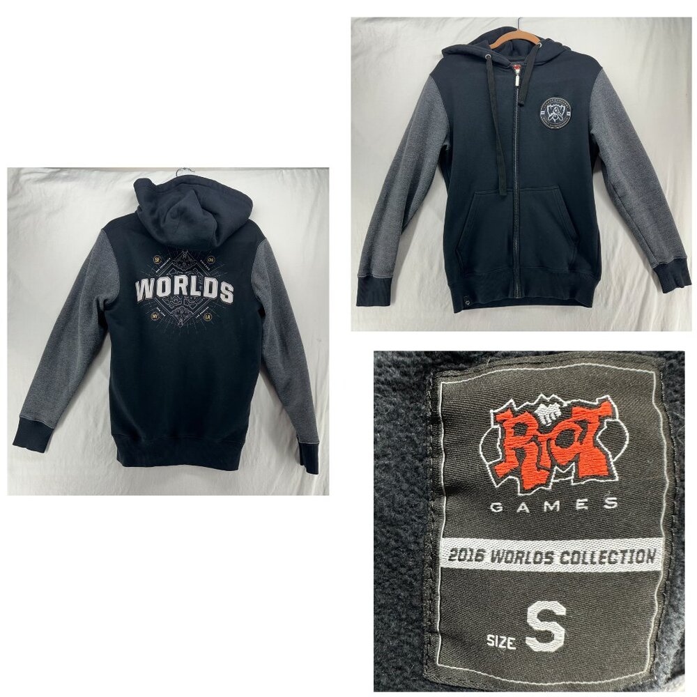 Riot Games League of Legends Mens Small Hoodie Worlds 2016 Championship Wear